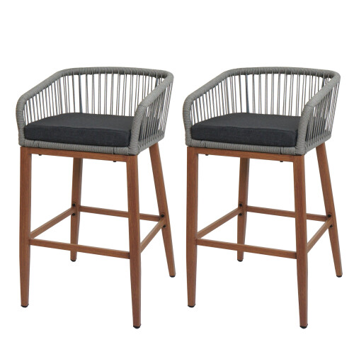 Tabouret de bar MCW-O22 (lot de 2)