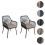 Chaise de jardin MCW-O12 (lot de 2) 9