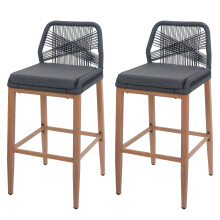 Tabouret de bar MCW-O21 (lot de 2)