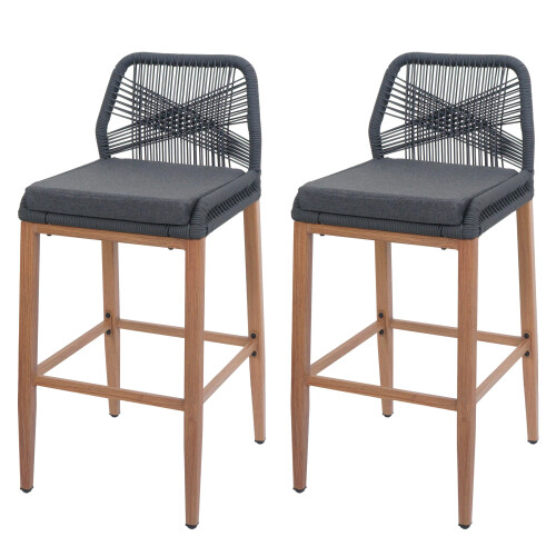 Tabouret de bar MCW-O21 (lot de 2)
