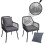 Chaise de jardin MCW-O12 (lot de 2) 2