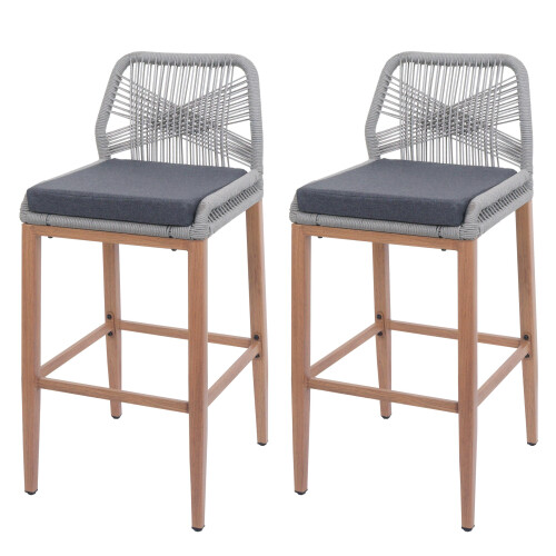 Tabouret de bar MCW-O21 (lot de 2)