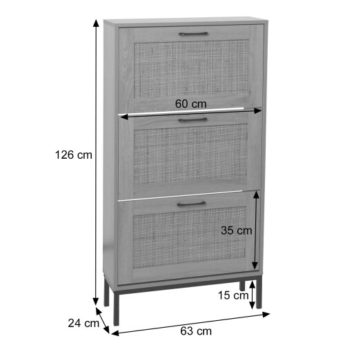 Armoire à chaussures MCW-N92 2