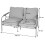Banc de jardin MCW-O11 3