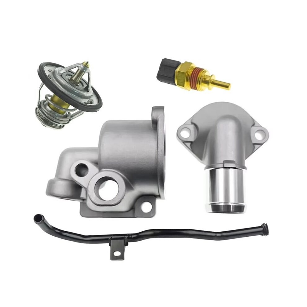 Inlet-Outlet Water Thermostat Housing For Getz Accent 1.3 1.5 25510-42010 25613-22600 25611-22011 4713129578850