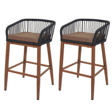 Tabouret de bar MCW-O22 (lot de 2)