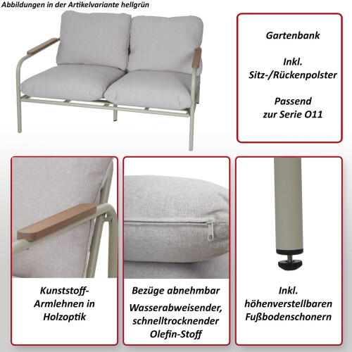 Banc de jardin MCW-O11 1