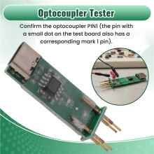 Optokoppler-Tester, Optokoppler-Testerkennungstool, Online-Testmodul, Elektronisches Reparaturtool für 4-Polige Optokoppler