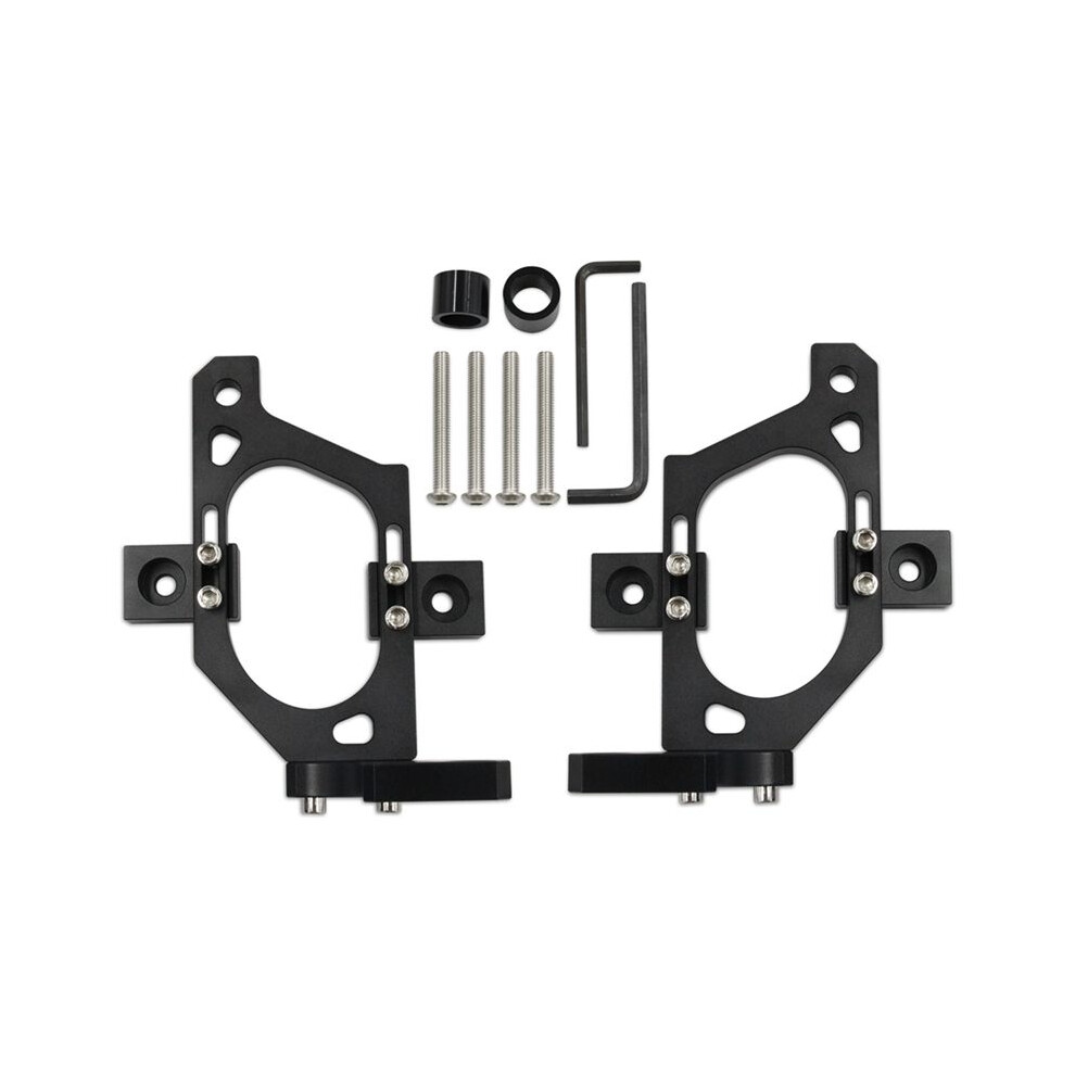 Hood Mount 42 Inch Led Bar Mounting Bracket Pods Windshield Brackets For Jl Gladiator Jt 2018-2023 Light 6032784130912