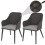 Chaise de jardin MCW-O16 (lot de 2) 2