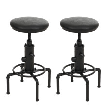 Tabourets de bar MCW-N23 (lot de 2)