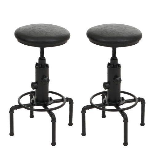 Tabourets de bar MCW-N23 (lot de 2)