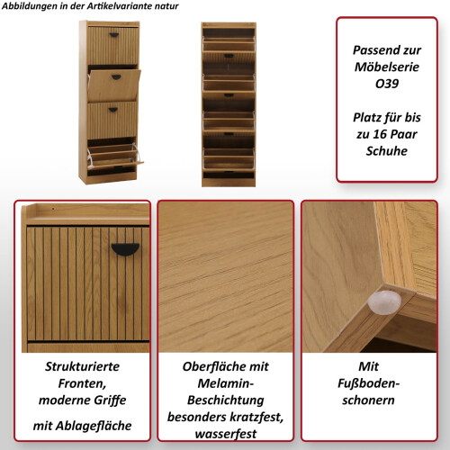 Armoire à chaussures MCW-O39 2