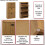 Armoire à chaussures MCW-O39 3 portes 3