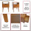 Table de chevet MCW-P16 3