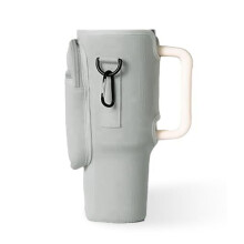 Cup Sleeve 40oz - Wasserflaschenträger mit Telefontasche, Flaschenhaltertasche B