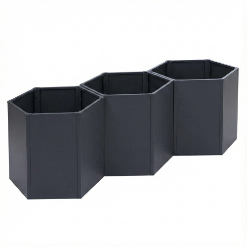 Jardinière sur pied MCW-P64 (lot de 3)
