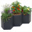 Jardinière sur pied MCW-P64 (lot de 3) 2