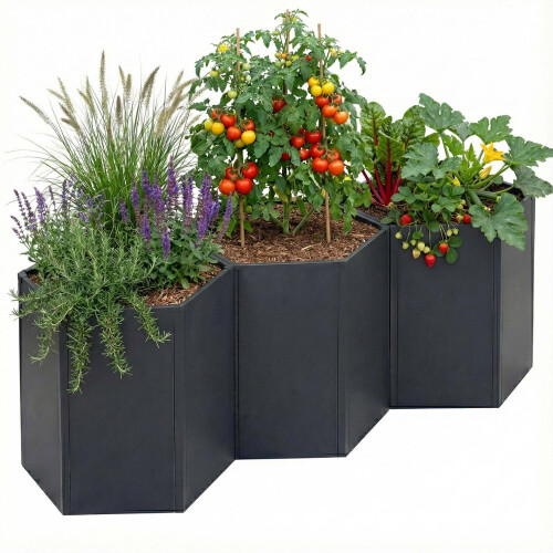 Jardinière sur pied MCW-P64 (lot de 3) 1