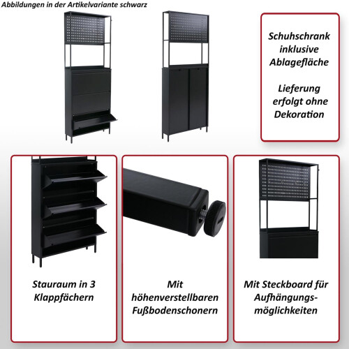 Armoire à chaussures MCW-O86 2