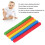 Set di 5 tubi masticabili per bebé - Silicone multicolore e a prova di morso 6