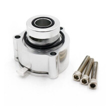 Adjustable Turbo Blow Off Valve Dump Adapter Compatible for Golf Scirocco Sagitar Bora SKODA 1.4T 2.0T TSI Silver