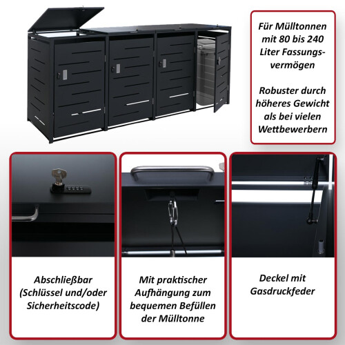 Cache-poubelle MCW-E83b 2
