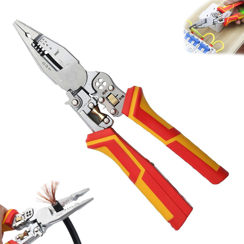 9In1 Wire Stripper With Current Measuring Function 9382693689986