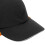 Bump Hat 030 Einheitsgröße Schwarz mit orangefarbener Kante Spitzkappe 5
