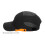 Bump Hat 030 Einheitsgröße Schwarz mit orangefarbener Kante Spitzkappe 8