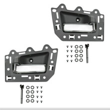 1Pair Front Left Right Inside Door Handle Trim Pull 1JV461J3AA 1JV471J3AA for Grand Cherokee 2005-2011 82139,LHD