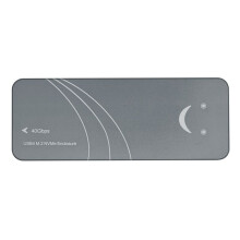 USB 4.0 SSD M2 NVME HDD-Behuizing 40Gbps 4TB M-Key B+M-Key Aluminium NVME Externe Behuizing Ondersteuning M.2 NVME 2280 Harde Schijf