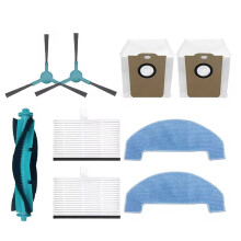 För Midea S5+ /Conga 2299 Ultra Home X-Treme Vacuum Parts Main Roller Sidoborste Hepa-Filtertillbehör