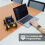 4WD  Robot Car ESP32 Kamera Wifi Automation Kit för  Programmering ESP Robot med Antenn Learning Coding Kit 3