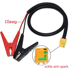 Für  auf XT90 Anti-Funken-Anschlusskabel mit  12 V Batterie Krokodilklemmen 10 AWG Kabel zum Laden der Batterie 6,0 FT
