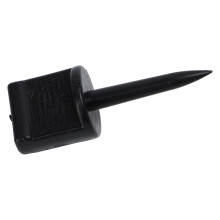 Archery Accessory: 30 Long Black Nylon Target Nails for Practice & Competition