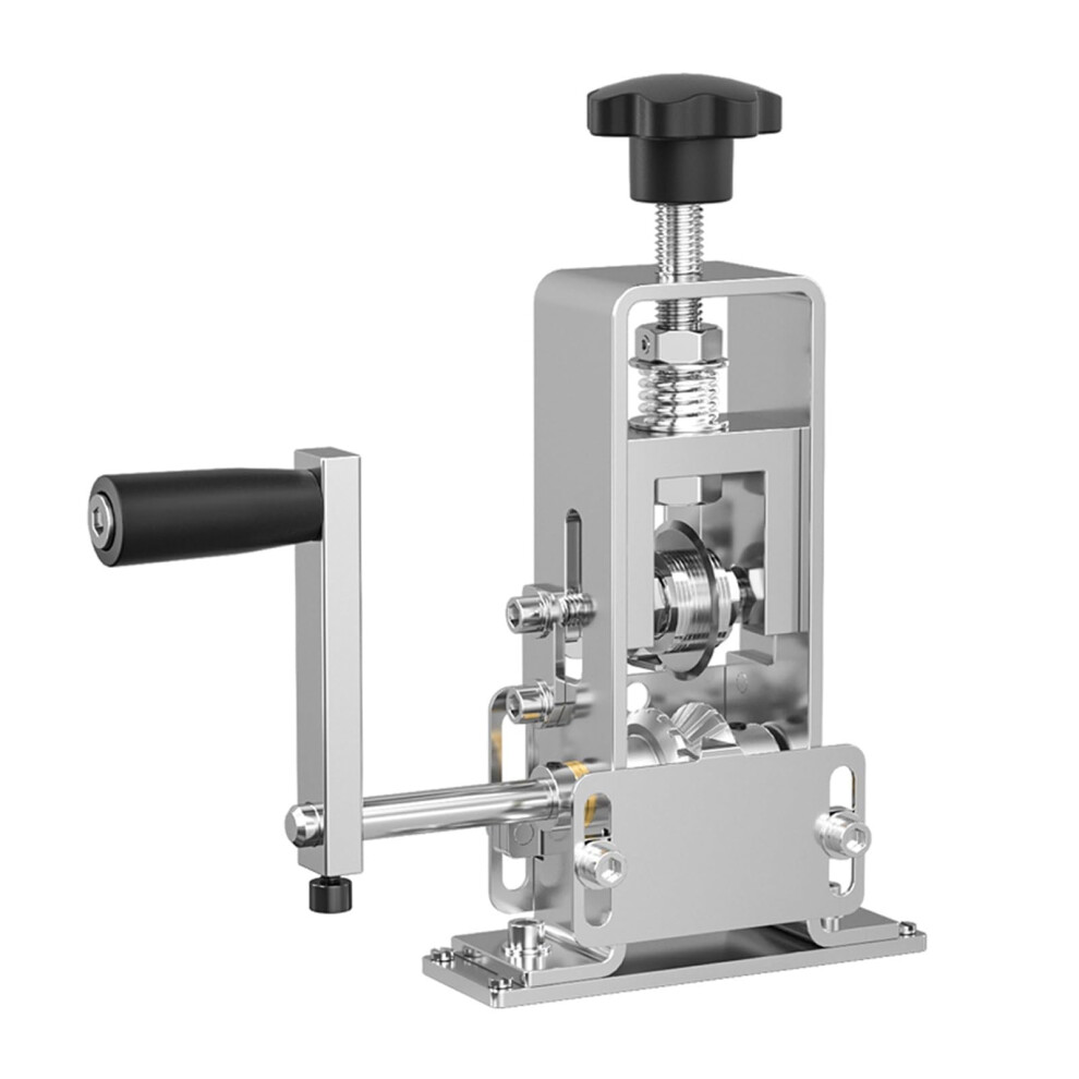 Wire Stripping Machine, Manual Wire Stripper Tool 125Mm Cable Stripping Machine With Hand Crank For Use With Hand Electric Drill (Iron) Small Iron 9347817009149