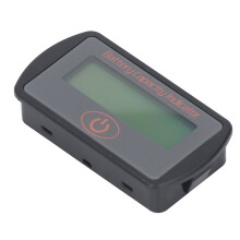Misuratore di batteria con display LCD ad alta precisione da 8V a 63V, facile da collegare
