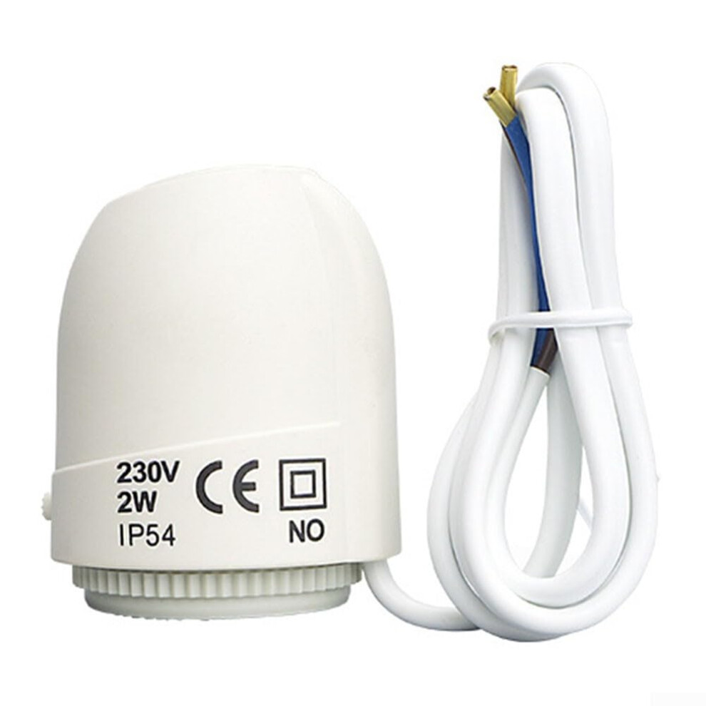 Electric Thermal Actuator 230V Ip54 For Underfloor Heating Manifold With Intelligent Temperature Control 9382693877147