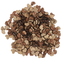 300PCS Wooden Heart Confetti for Valentine's Day Wedding Decorations