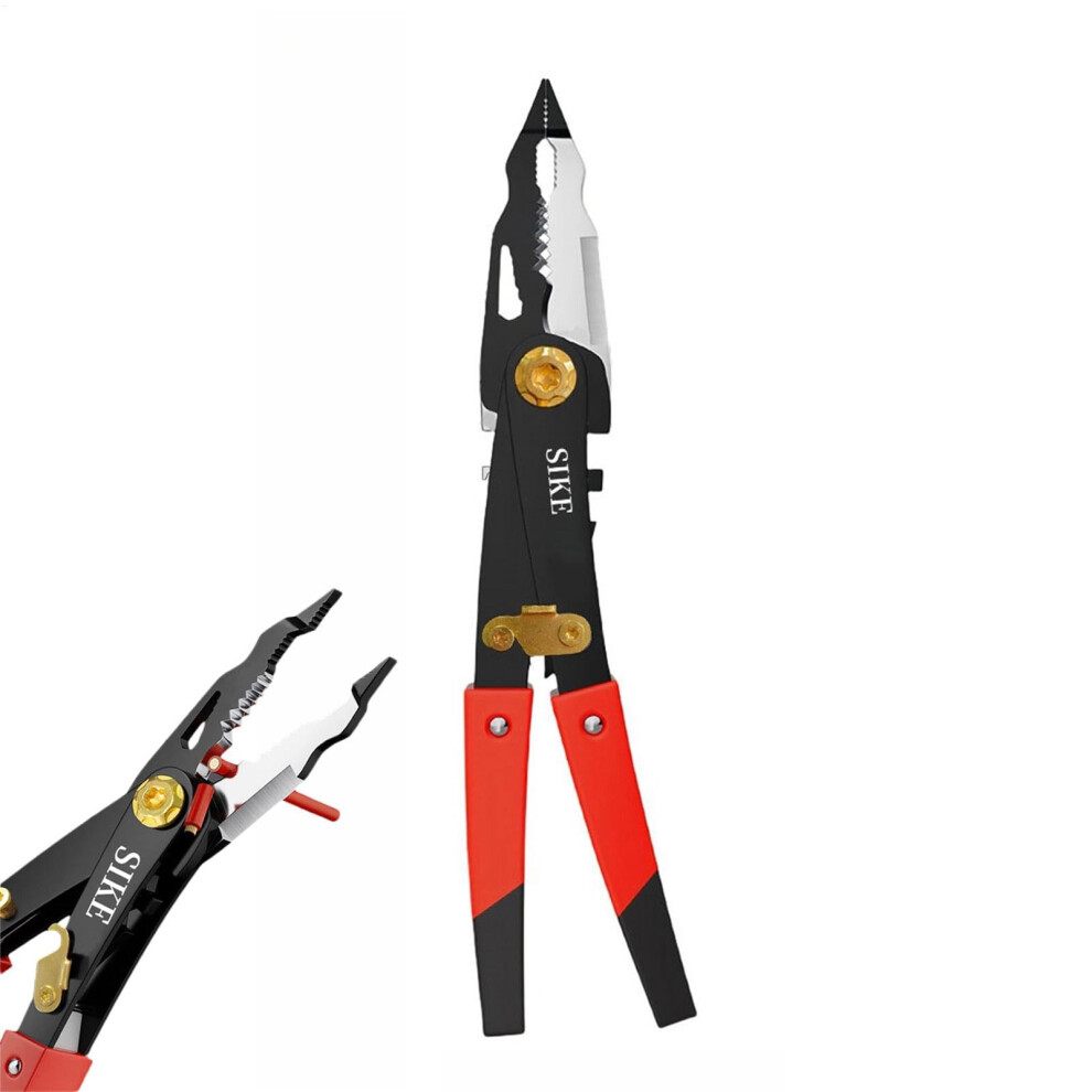 Wire Stripper, Electric Wire Stripper Manual Pointed Wire Stripper Multifunctional Power Tools 9382693691002