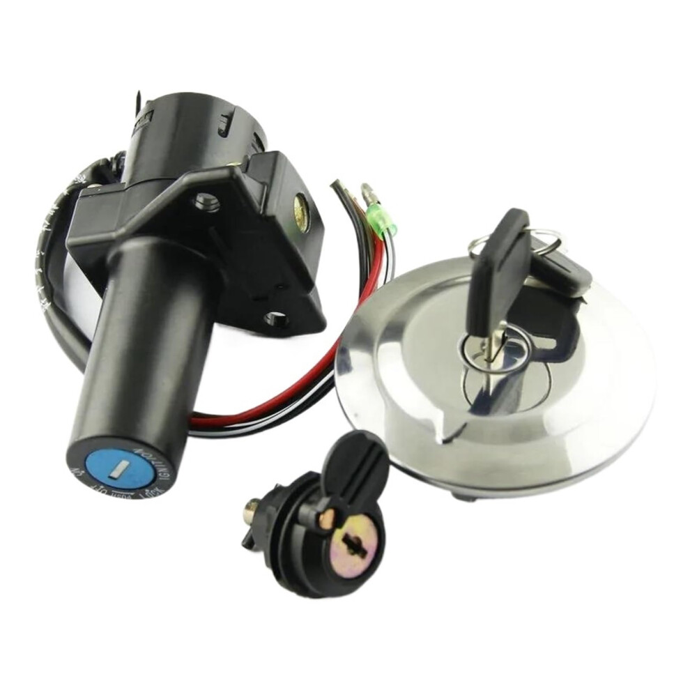 Motorcycle Ignition Coil For Yamaha Ybr125 2005 2006 2007 2008 2009 Motorcycle Ignition Switch Kit Installation Fuel Cap Cover With 2 Keys 9347817009705