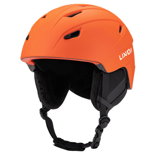Integrierter warmer Skihelm, verstellbar, leicht,