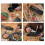 Outdoor Camping Gewürzflasche Set Spliceable 5