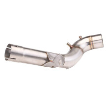 Exhaust End Pipe Motorcycle For F650GS For F750GS For F850GS For Adventure 2018 2019 Motorcycle Exhaust SlipOn Mid Pipe Exhaust Muffler (A)