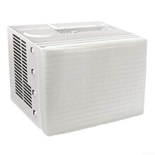 Air Conditioner Indoor Cover Polyester 28x20x3.5 White Winter Storage Dust Protection
