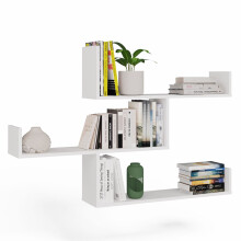Hängende Regale KOBI Für das Wohnzimmer Für das Zimmer WEISS
