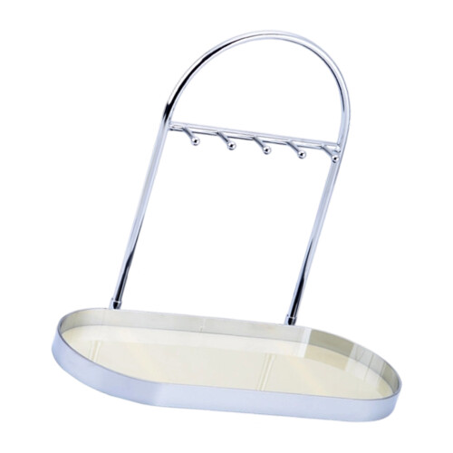 Solution de stockage de clés compacte avec-couleur blanc cassé