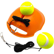 Tennis Trainer for Self-Study Practice, Multipurpose Trainer Improves Hand-Eye Coordination and Stamina, Portable Tennis Practice Device for Indoor Ou