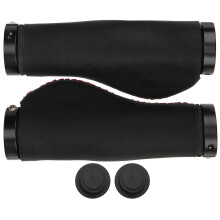 Manopole antiscivolo in PU, ergonomiche e comode, con sistema di bloccaggio, design a tripla densità con doppio bloccaggio per MTB pieghevoli, in